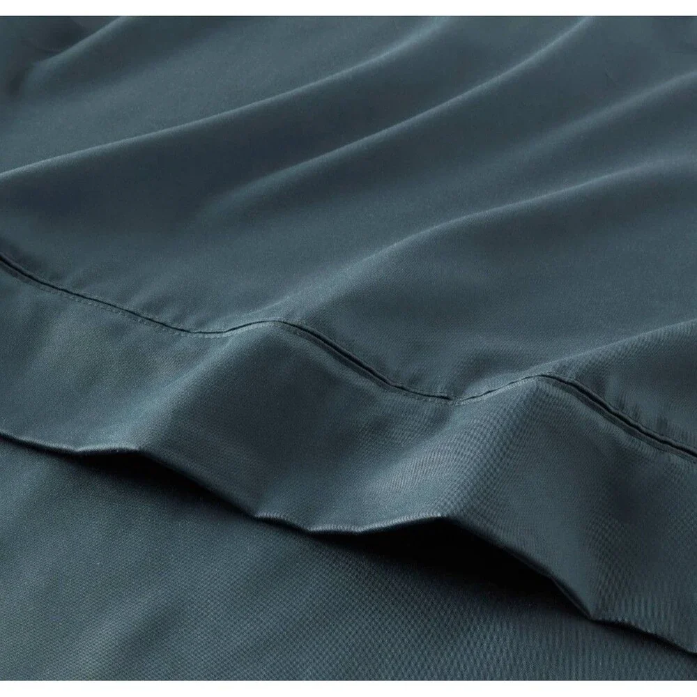 Queen 320 Thread Count Cool TENCEL Lyocell Sheet Set Graphite - Threshold: NWOT